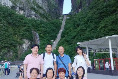 張家界康輝旅游7月份接待分享，好品質(zhì)，看的見，康輝品質(zhì)游！
